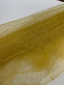 Sparkling Glitter Tulle Fabric - Sparkling Glitter Tulle Mesh Fabric Sold By Yard