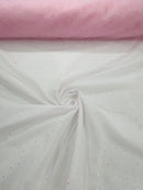 Sparkling Glitter Tulle Fabric - Sparkling Glitter Tulle Mesh Fabric Sold By Yard