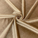 Stretch Velvet Fabric - 60''  Stretch Velvet Solid Fabric for Apparel, Craft, Sewing - 20 Yard Roll