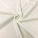Stretch Velvet Fabric - 60''  Stretch Velvet Solid Fabric for Apparel, Craft, Sewing - 20 Yard Roll