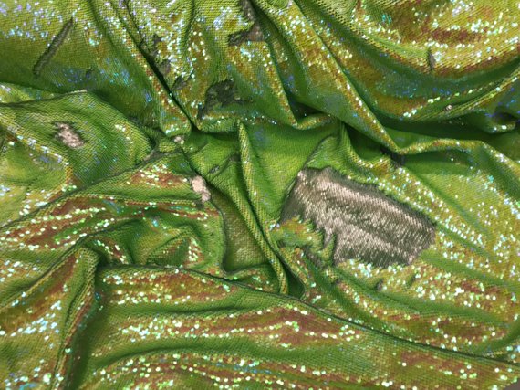 Silver Sequins Fabric