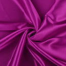 Stretch 60" Charmeuse Satin Fabric - Super Soft Silky Satin - Pick Color - Sold By Roll