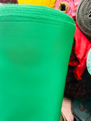 Scuba Fabric - Green - Neoprene Polyester Spandex 58/60" Wide Fabric Sold By The Yard