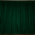 10 ft. Wide X 8 ft. Tall  Hunter Green Curtain Polyester Backdrop High Quality Drape with Rod Pocket