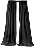 5 Ft Wide X 10 Ft Tall Curtain Polyester Backdrop High Quality Drape Rod Pocket [Pick A Color]