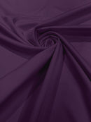58/59" Satin Stretch Fabric Matte L'Amour - Amethyst - Stretch Matte Satin Fabric Sold By Yard