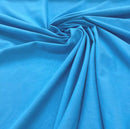 Cotton Spandex Jersey Knit Blend Fabric - 58/60" Stretch Cotton Fabric 95% Cotton 5% Spandex Sold By Yard