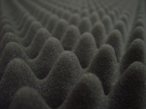 2.5" X 48" X 96" - Acoustic Foam Egg Crate Panel Studio Soundproofing Foam Wall Panel