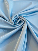 Latex Shiny Vinyl - Baby Blue - 4 Way Stretch Milliskin Vinyl Spandex Latex Fabric Sold by Yard
