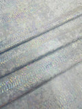 Anaconda Stretch Velvet - 58/60" Stretch Velvet Fabric with Anaconda Snake Print By Yard