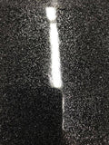 Vinyl Fabric - Black Shiny Sparkle Glitter Leather PVC - Upholstery By The Yard