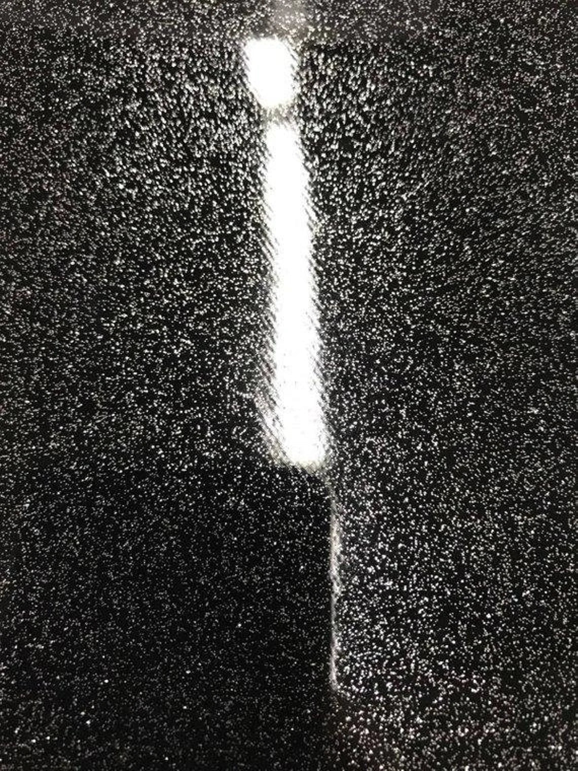 Vinyl Fabric - Black Shiny Sparkle Glitter Leather PVC - Upholstery By The Yard