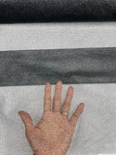 Shimmer Glitter Mesh Fabric - Black - Shiny Glitter Dots Design on Lace Mesh Sold By Yard