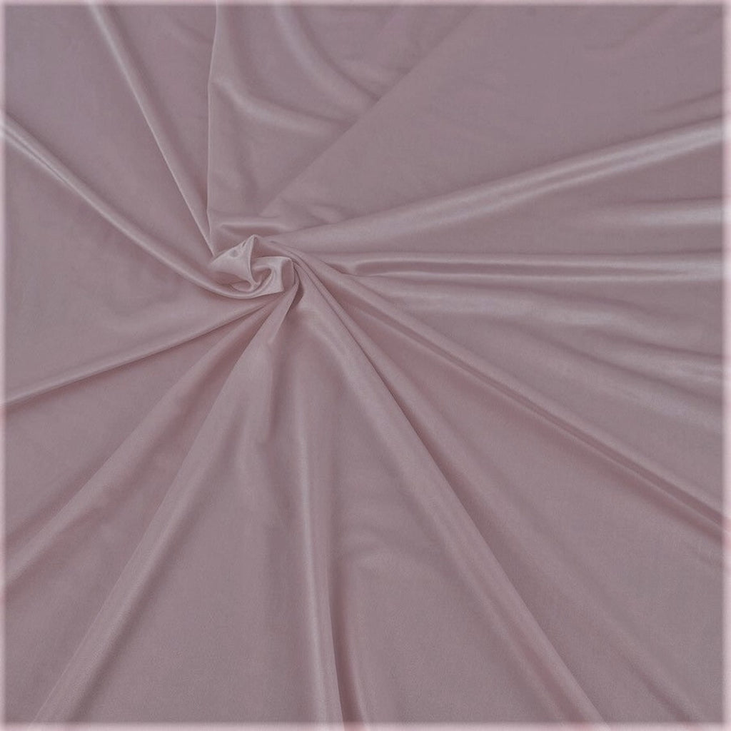 58" Shiny Milliskin Fabric - Blush - 4 Way Stretch Milliskin Shiny Fabric by The Yard (Pick a Size)