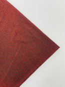 Shimmer Glitter Rhinestone Fabric - Burgundy - Rhinestone Shiny Sparkle Stretch Glitter Fabric By Yard