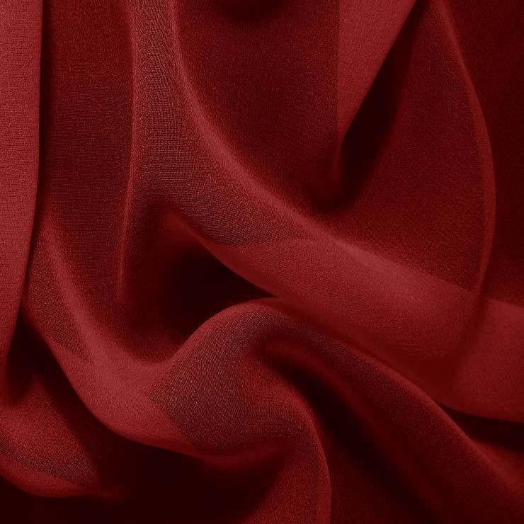 Hi Multi Chiffon Fabric - Burgundy,plum, Hunter green,navy
