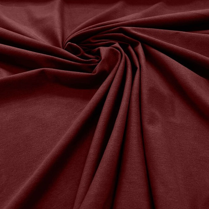 Cotton Spandex Jersey Knit Blend Fabric - 58/60" Stretch Cotton Fabric 95% Cotton 5% Spandex Sold By Yard