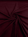 58" Soft Solid Polar Fleece Fabric - Burgundy - Anti-Pill Soft Polar Fleece Fabric Sold by Yard