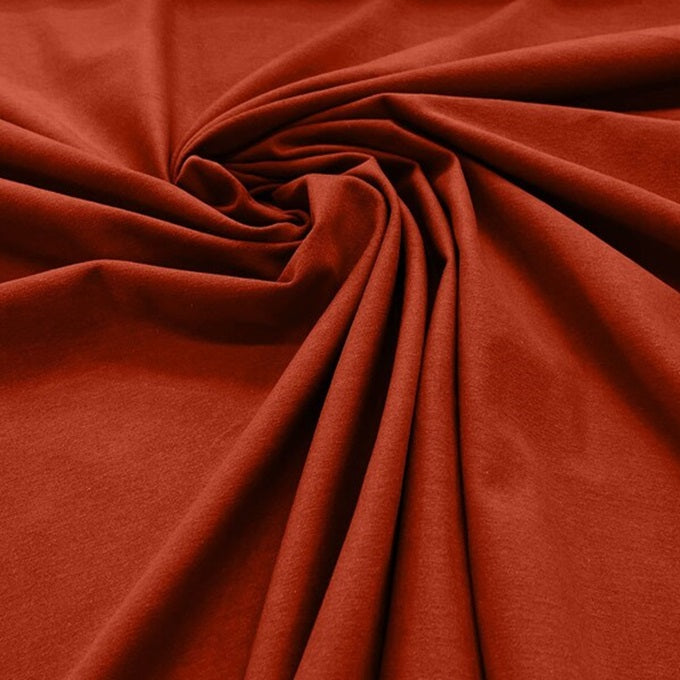 Cotton Spandex Jersey Knit Blend Fabric - 58/60" Stretch Cotton Fabric 95% Cotton 5% Spandex Sold By Yard