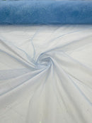 Sparkling Glitter Tulle Fabric - Sparkling Glitter Tulle Mesh Fabric Sold By Yard