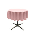 45" Solid Round Tablecloth - Over Lay Round Table Cover for Events Available in Different Sizes