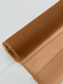 Illusion Mesh Sheer Fabric - Bronze - 60" Wide Illusion Mesh Fabric Sold By The Yard