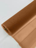 Illusion Mesh Sheer Fabric - Bronze - 60" Wide Illusion Mesh Fabric Sold By The Yard