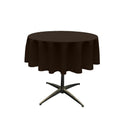 51" Solid Round Tablecloth - Over Lay Round Table Cover for Events Available in Different Sizes