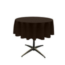 36" Solid Round Tablecloth - Over Lay Round Table Cover for Events Available in Different Sizes