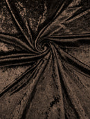Crushed Stretch Panne Velvet Velour Fabric - 58"/60 Stretch Crushed Panne Velvet Fabric By Yard