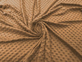 60" Minky Fur 3.mm Pile Fabric - Soft Blanket Minky Dot Fabric by the Yard (Pick Color)