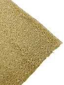 Cast Net Sequins Fabric - Champagne - Embroidery Fish Net Design Sequins Lace Fabric By Yard