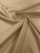 58/59" Satin Stretch Fabric Matte L'Amour - Champagne - Stretch Matte Satin Fabric Sold By Yard