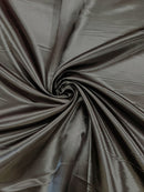 60" Satin Shiny Heavy Bridal Fabric for Prom, Wedding, Bridesmaid Dress Sold By Yard (Pick Color)