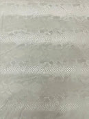 Snake Skin Spandex Fabric - Charcoal - Matte Snake Print Stretch Costume, Legging Fabric By Yard