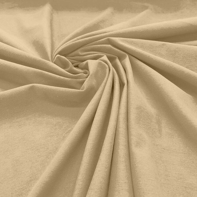 Cotton Jersey Lycra Spandex knit Stretch Fabric 58/60 wide (White