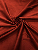 Polyester Dupioni Silk Fabric - 60" Multi-Use Silk Dupioni Polyester Fabric Sold By The Yard