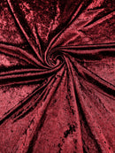 Crushed Stretch Panne Velvet Velour Fabric - 58"/60 Stretch Crushed Panne Velvet Fabric By Yard