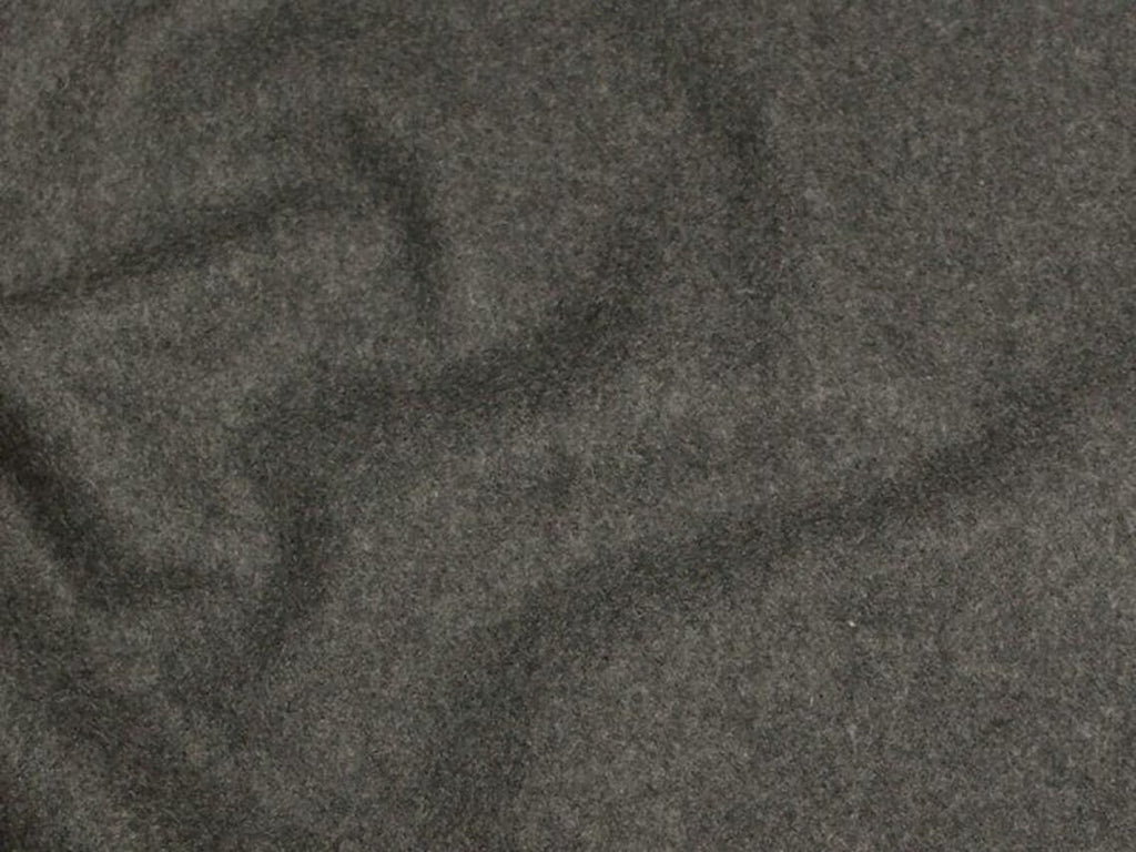 58" Soft Solid Polar Fleece Fabric - Dark Heather Gray - Anti-Pill Soft Polar Fleece Fabric Sold by Yard
