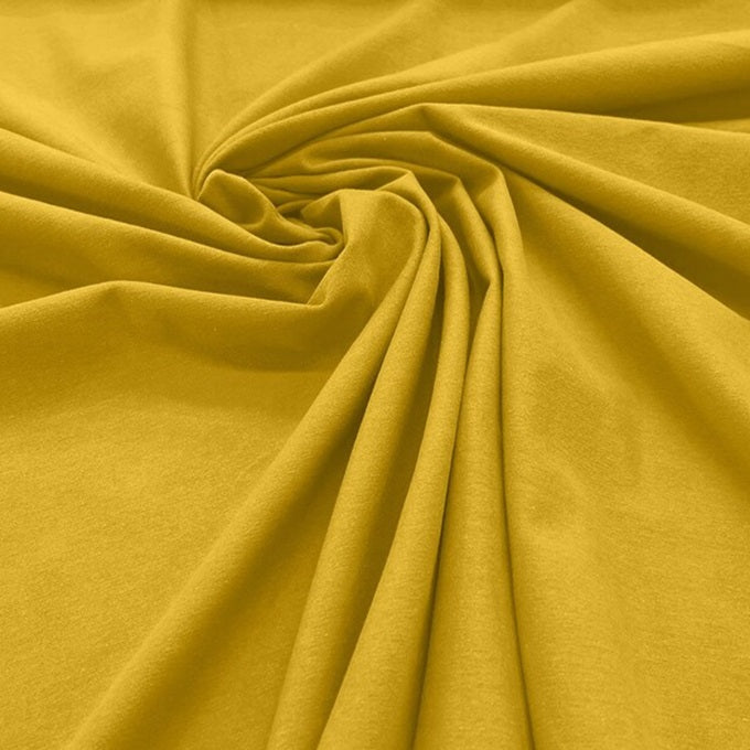 Tubular Cotton Jersey Lycra Spandex Knit Neon Yellow - Discount