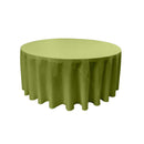 72" Round Drape Solid Tablecloth - Round Full Table Cover 3 Part Stitched Available in 84 Colors