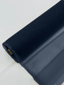 Illusion Mesh Sheer Fabric - Dark Navy Blue - 60" Wide Illusion Mesh Fabric Sold By The Yard
