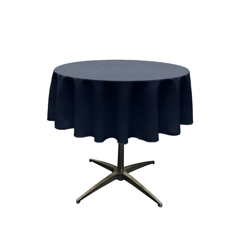 42" Solid Round Tablecloth - Over Lay Round Table Cover for Events Available in Different Sizes