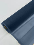 Illusion Mesh Sheer Fabric - Dark Teal - 60" Wide Illusion Mesh Fabric Sold By The Yard