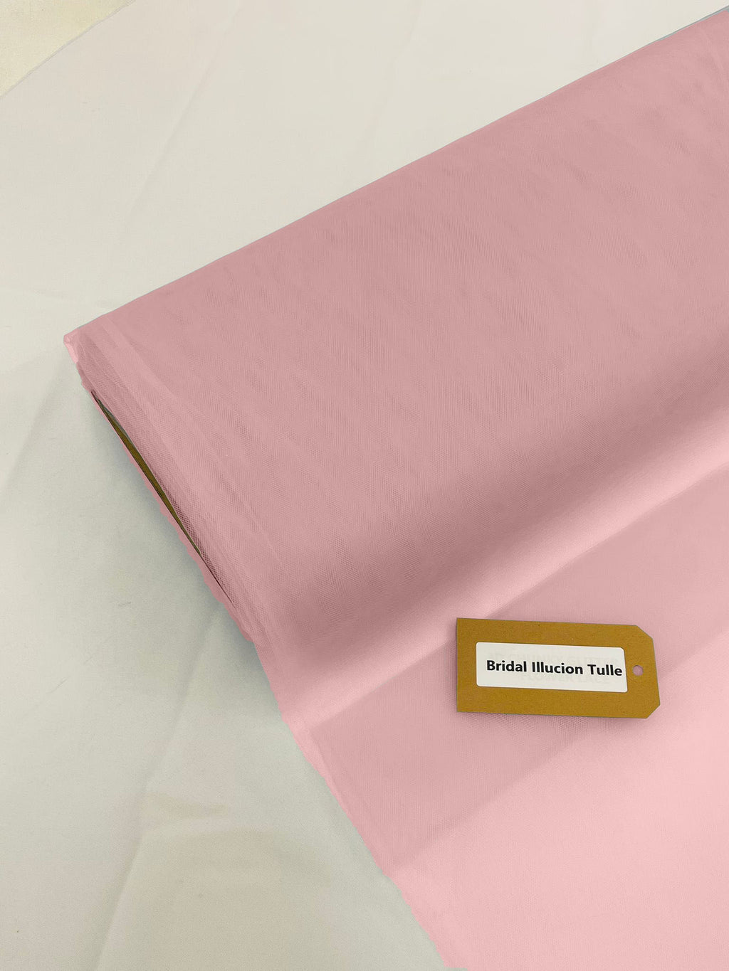108" Tulle Illusion Fabric - Dirty Pink - Premium Tulle Polyester Fabric Sold By Roll of 50 Yards