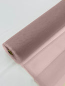 Illusion Mesh Sheer Fabric - Dusty Rose  - 60" Wide Illusion Mesh Fabric Sold By The Yard