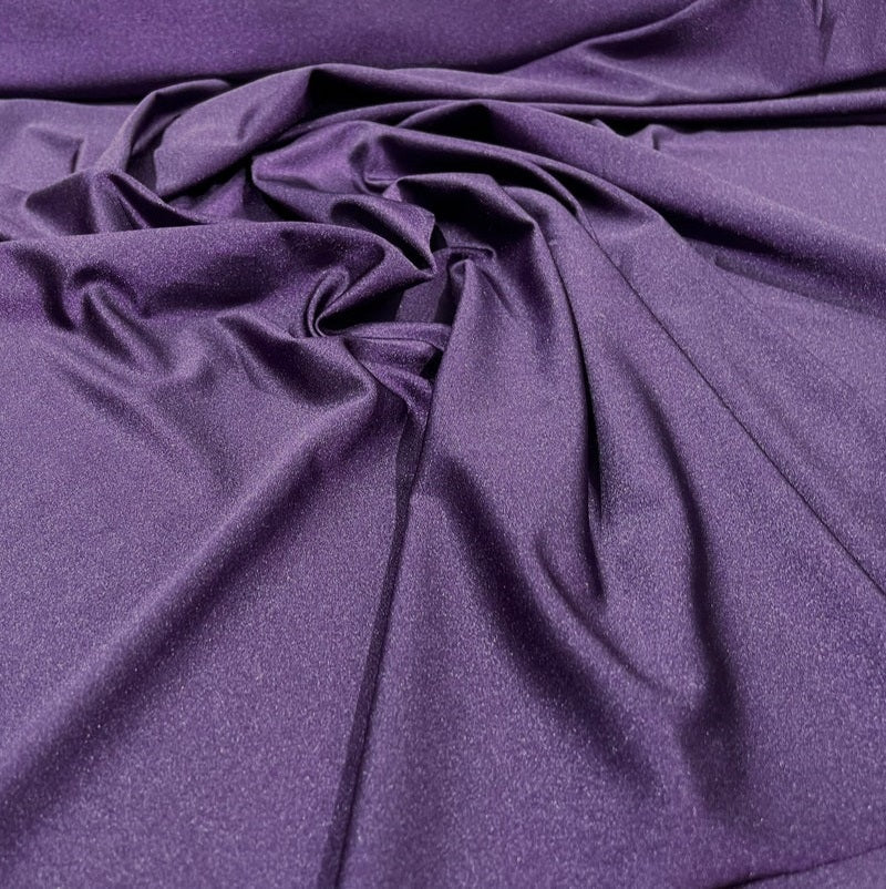 58" Shiny Milliskin Fabric - 4 Way Stretch Milliskin Shiny Fabric by The Yard (Pick a Color)