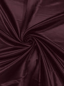 60" Satin Shiny Heavy Bridal Fabric for Prom, Wedding, Bridesmaid Dress Sold By Yard (Pick Color)