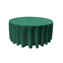 72" Round Drape Solid Tablecloth - Round Full Table Cover 3 Part Stitched Available in 84 Colors