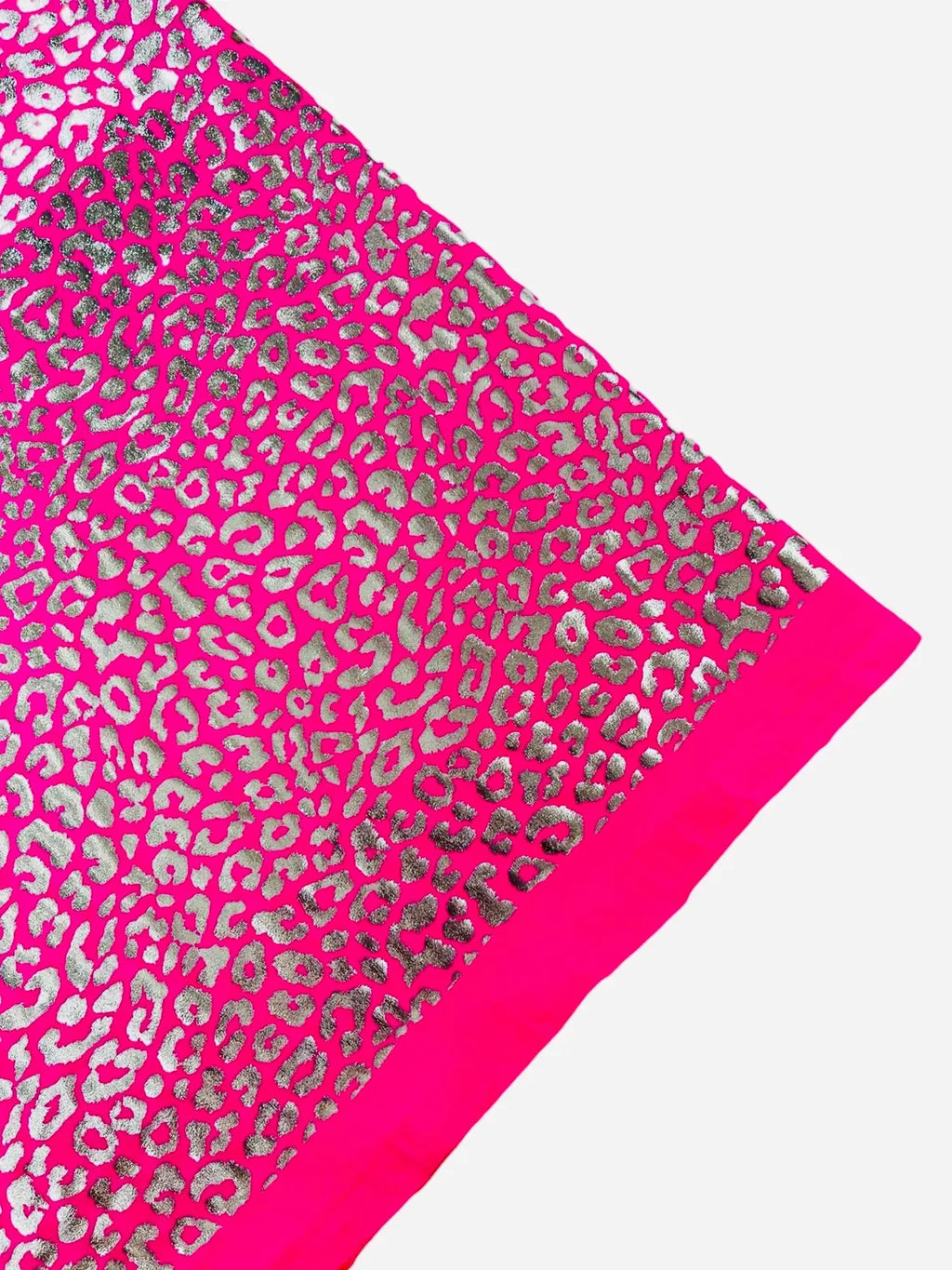 Cheetah Design Spandex Fabric - Fuchsia - 58/60" Animal Print 4 Way Stretch Fabric By Yard